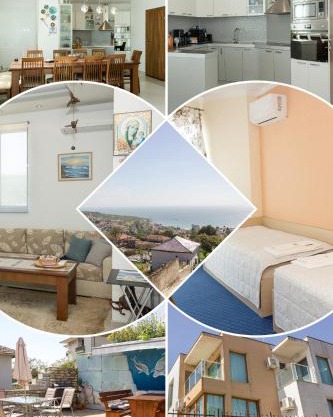 Balchik Sea View Escape 5BR Luxury with Hot Tub & Free Parking