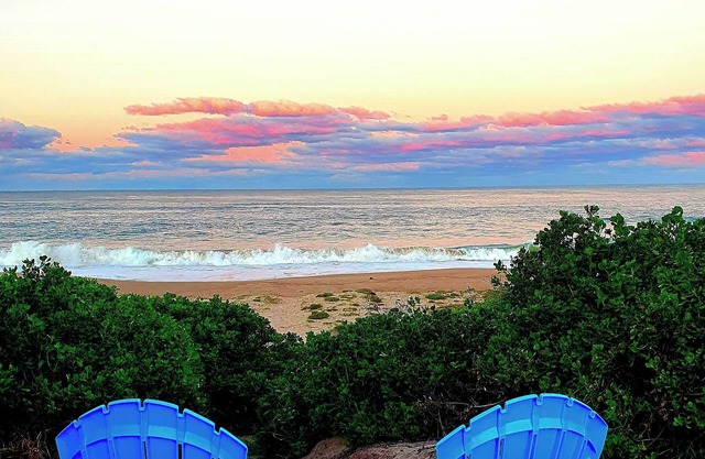 Beach front property