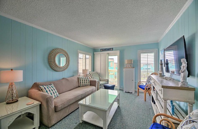 Beachfront Condo with Boardwalk and Pool Access!