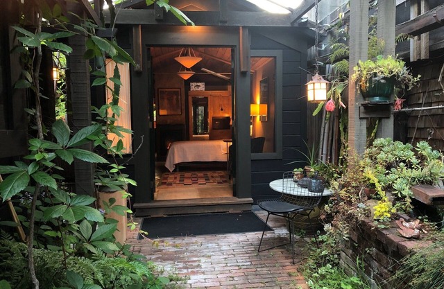 Beautiful and Lush Hidden Wisteria Getaway