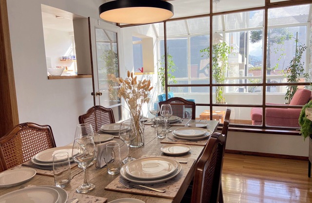 Beautiful apartment with balconies and views