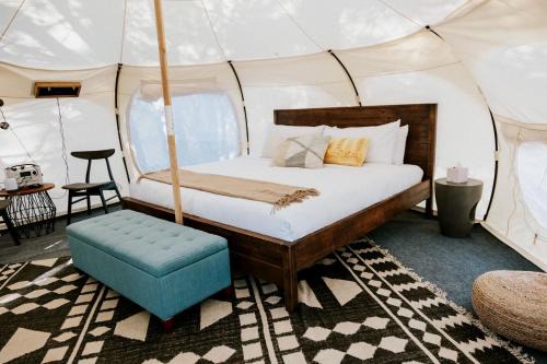 Beautiful Bell Tent Location in Spicewood, Texas