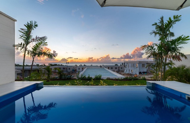 Beautiful design white villa with sea views in gated community