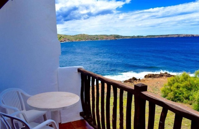 Beautiful house in front of the sea