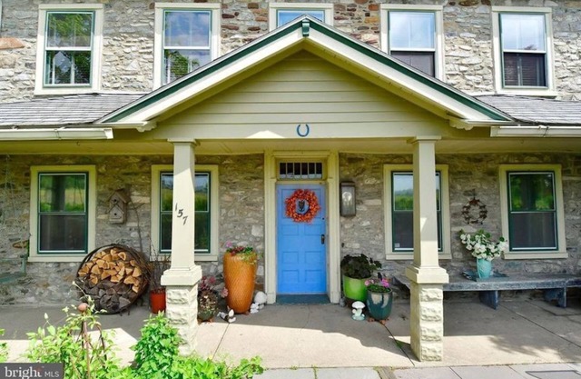 Beautiful Historic Stone Farmhouse with Fireplace and Pool in Bucks County