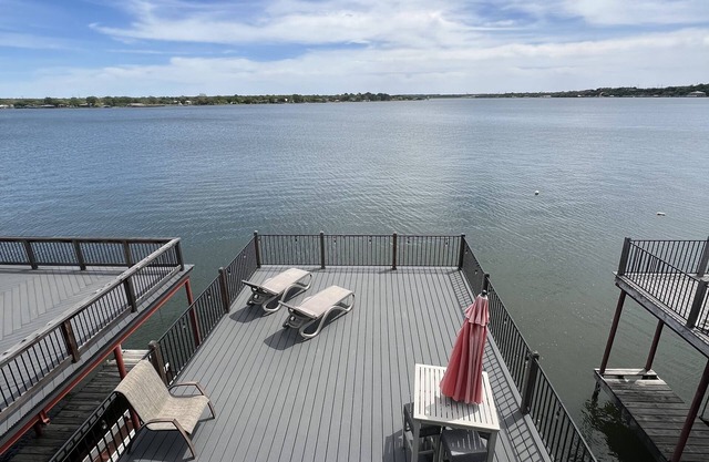 Beautiful Lake Views in this 2 story Chalet with Boat Slip!