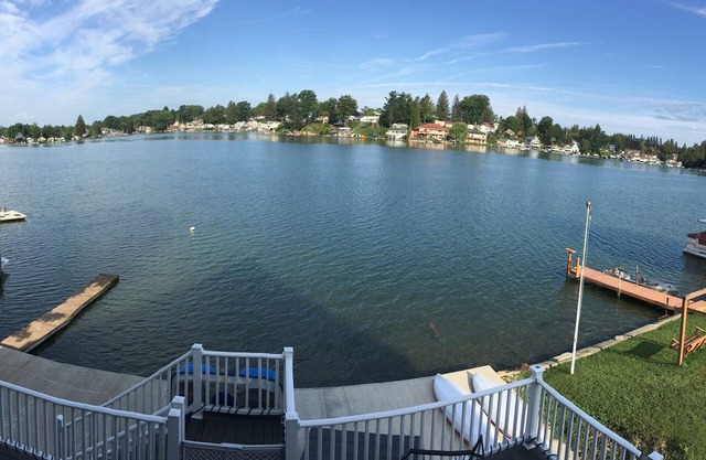 Beautiful lakefront vacation home on Limelake. Close to Ellicottville.