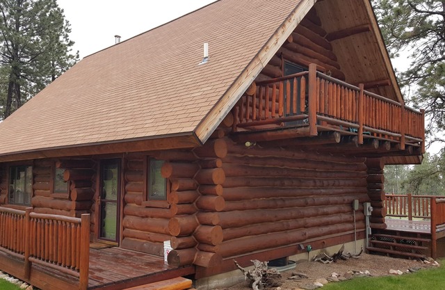 Beautiful Log Cabin on Secluded 14 Acres