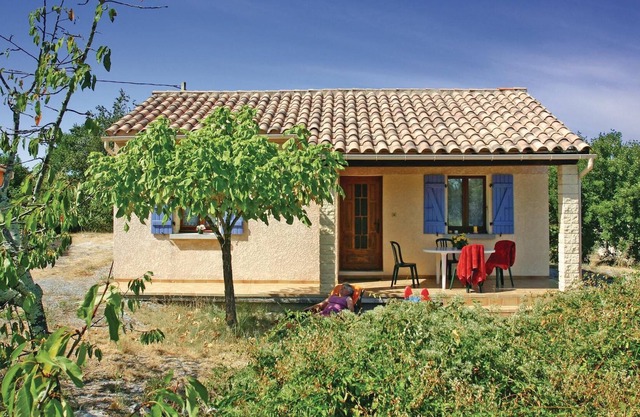 Beautiful Provencal style house with exposed wooden beams and open terrace.