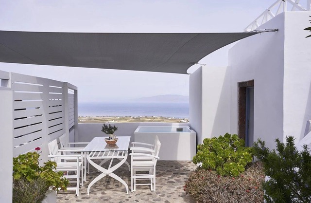 Beautiful Santorini Villa | 3 Bedrooms | Villa Fava | Sleeps up to 12 Guests &.