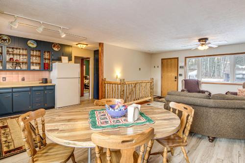 Bigfork Cabin on Long Lake By Trails and Restaurant!