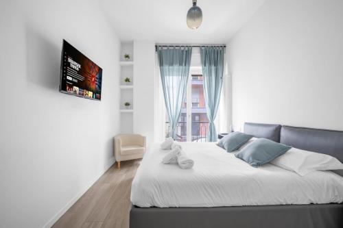 Bilocale vicino tram 2, smart TV e internet veloce