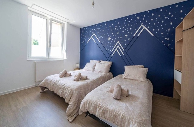 Bleu Océane - Wifi - Gare - 3 lits - Tout équipé