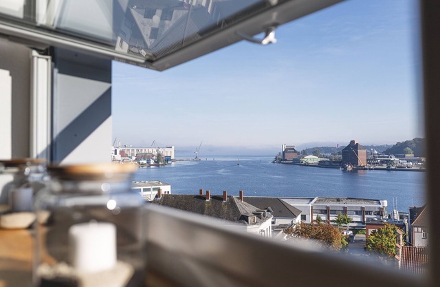 Bright and modern apartment with great views of the fjord, incl. parking spot