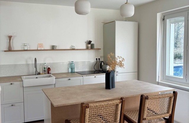 Bright house, quiet and well located (10min from beaches, Carnac, Quiberon.)