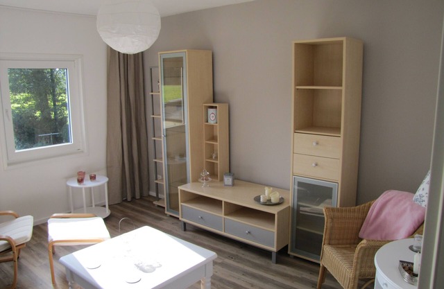 Bright, modern wellness apartment