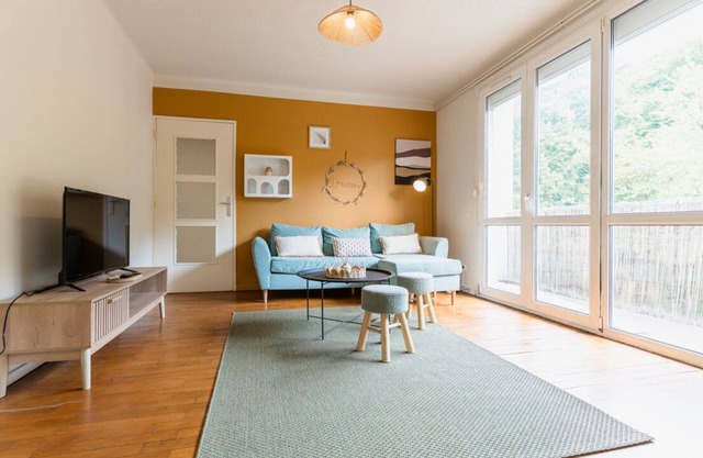 Bright T4 73m² Jœuf- modern style, uncluttered, comfortable, spacious, pets allowed