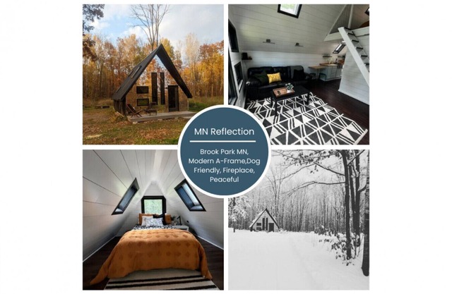 Brook Park-A Frame-fireplace-modern-dog friendly