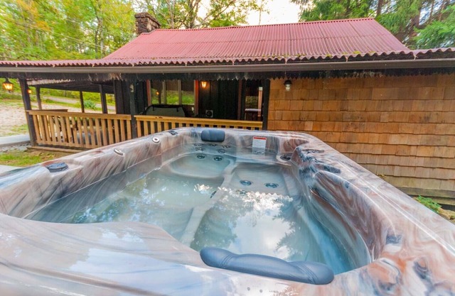 Buzzard's Cabin | 1BR, 1BA, Rustic Cabin, Hot Tub