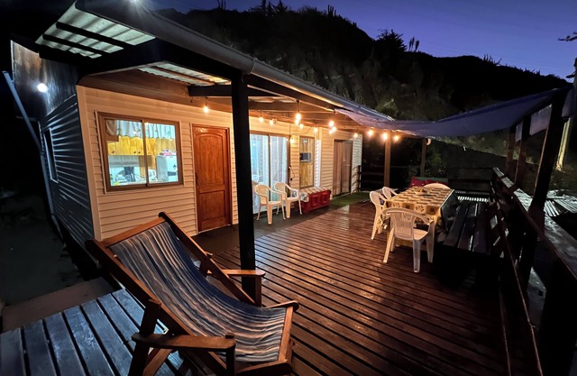 Cabaña Frente al mar en la Bahía de Quintay