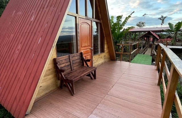 Cabañas en un Mirador, divisa la belleza amazónica
