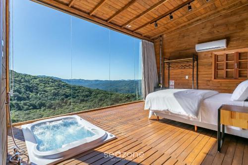 Cabin with Serra Catarinense view VST023