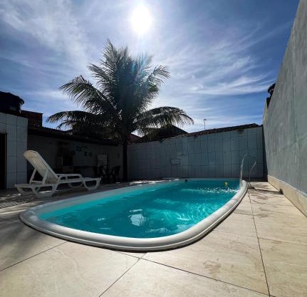 Casa Com Piscina - Mongaguá - Disponível Feriado Carnaval