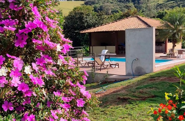 Casa de campo Morada da Onça c WiFi - Capitólio - MG