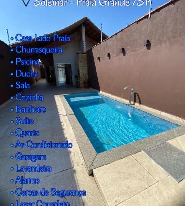 Casa de PRAIA Solemar PG 2 quarteirão do MAR