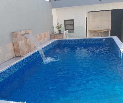 Casa na praia com Piscina e churrasqueira