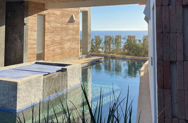 Casita on a Bluff at Cerritos Surf & Racquet in Pescadero Baja Sur by Redawning