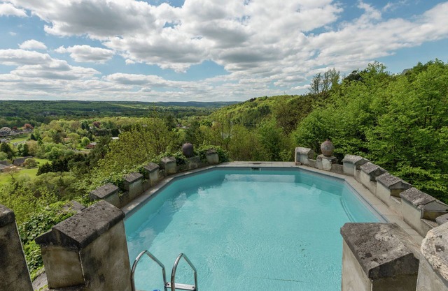 Castle in Spa with Lake View & Heated Pool