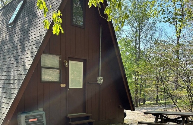 Cedar A-Frame 4 Cabin located on Patoka Lake in Southern Indiana