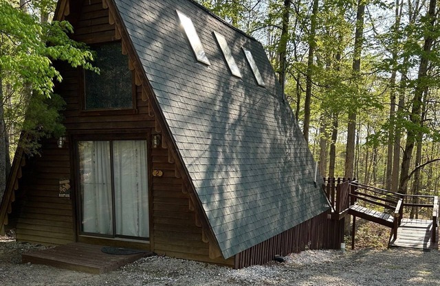 Cedar A Frame Cabin 2 located on Patoka Lake in Southern Indiana