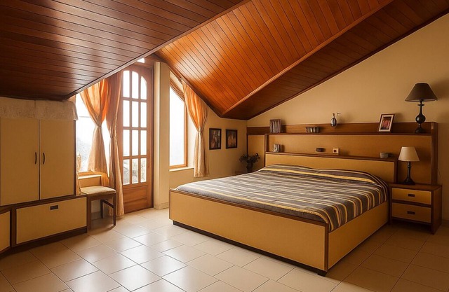 Central Shimla|7 Mins-Mall| Kitchen| Laundry 1BDR Duplex |Attic Bedroom| Balcony