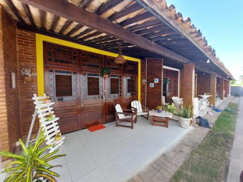 Chalé aconchegante na Barra de São Miguel