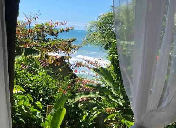 Chalé Tiririca pé na areia