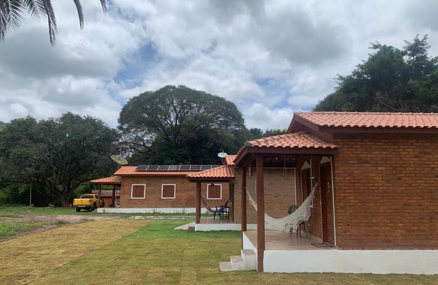 Chalé Topázio no Recanto Diamantina entre Palmeiras e Capão