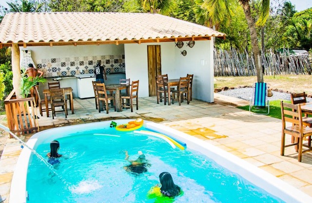 Chalés Canto do mangue praia do Macapá Luís Correia litoral do Piauí Brasil