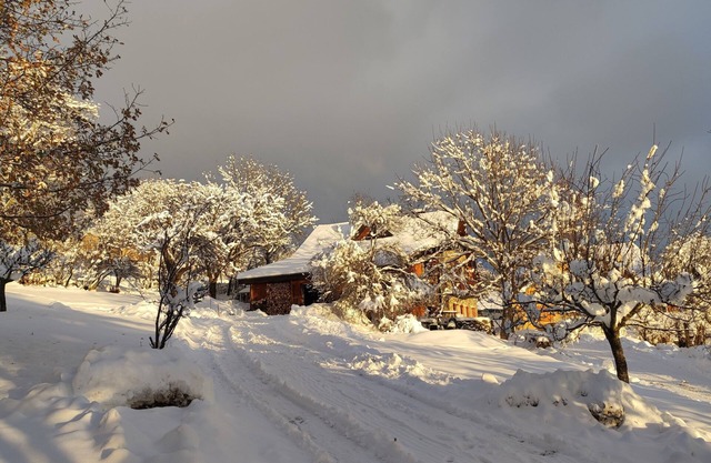 Chalet 5 bd/12 p. Hautes-Alpes, lake, ski, mountain, sauna and wood fire