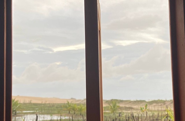 Chalet facing the sea, with TV, internet and air conditioning.