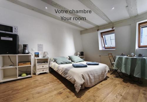 Chambre - Centre historique - Equipée - Salle d'eau et WC privés