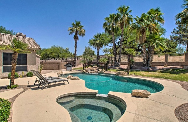 Chandler Retreat with Pool, Hot Tub and Grill!