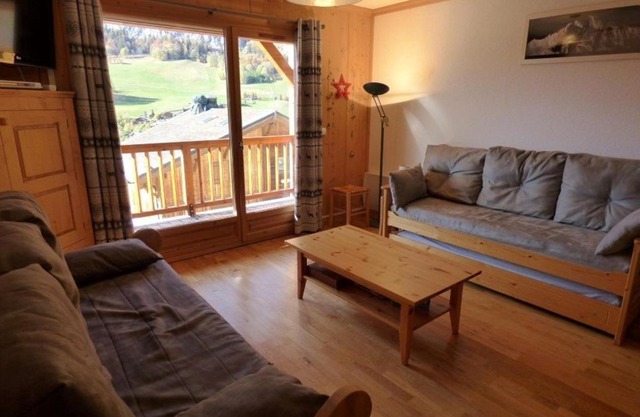 Charmant appartement au pied des pistes - 41m² - 6 pers - Ambiance Montagne - Garage fermé inclus - FR-1-458-109