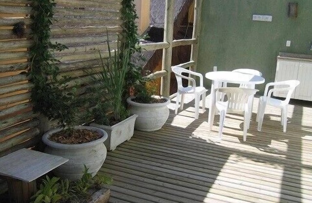 Charming beach houses overlooking the sea and lagoon