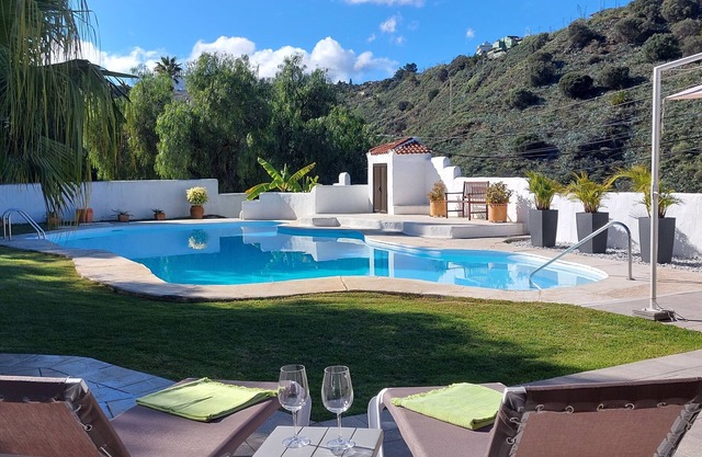 🦎Charming gem with pool in the mountains. Located 20min sw. from Las Palmas 🦎
