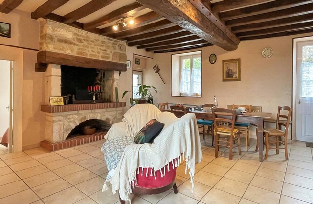 Charming house near Rabodanges Lake with garden and fireplace