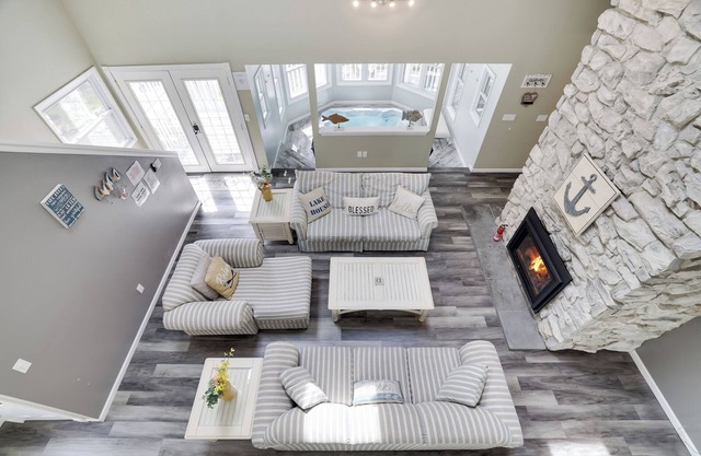 Charming & luxurious retreat nestled in the serene Wallenpaupack Lake Estates.