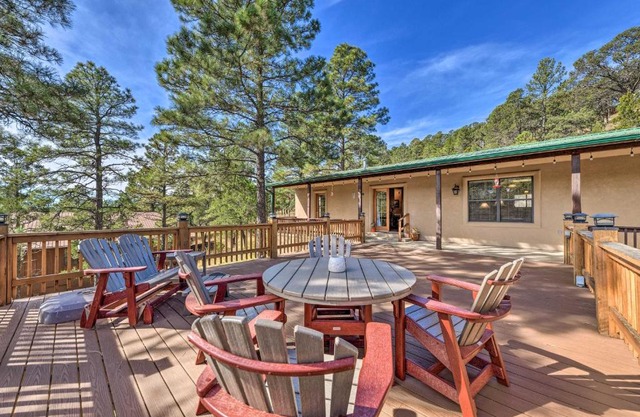 Charming Ruidoso Home with Deck and Lovely Views!