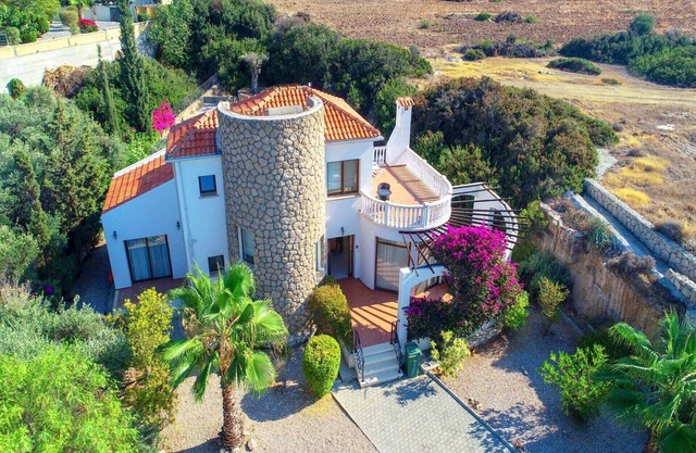 Charming Stone Feature Villa with Private Pool and Serene Coastal Garden Retreat